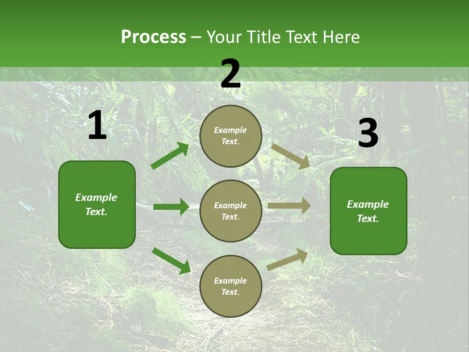 Mountain Preserve Meeting PowerPoint Template