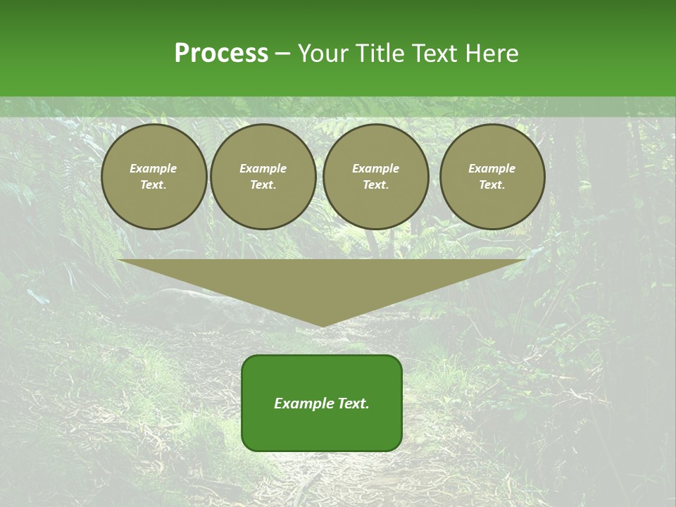 Mountain Preserve Meeting PowerPoint Template