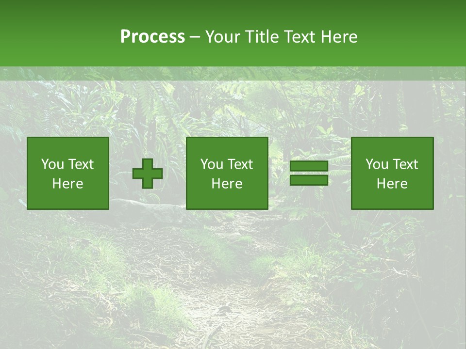 Mountain Preserve Meeting PowerPoint Template