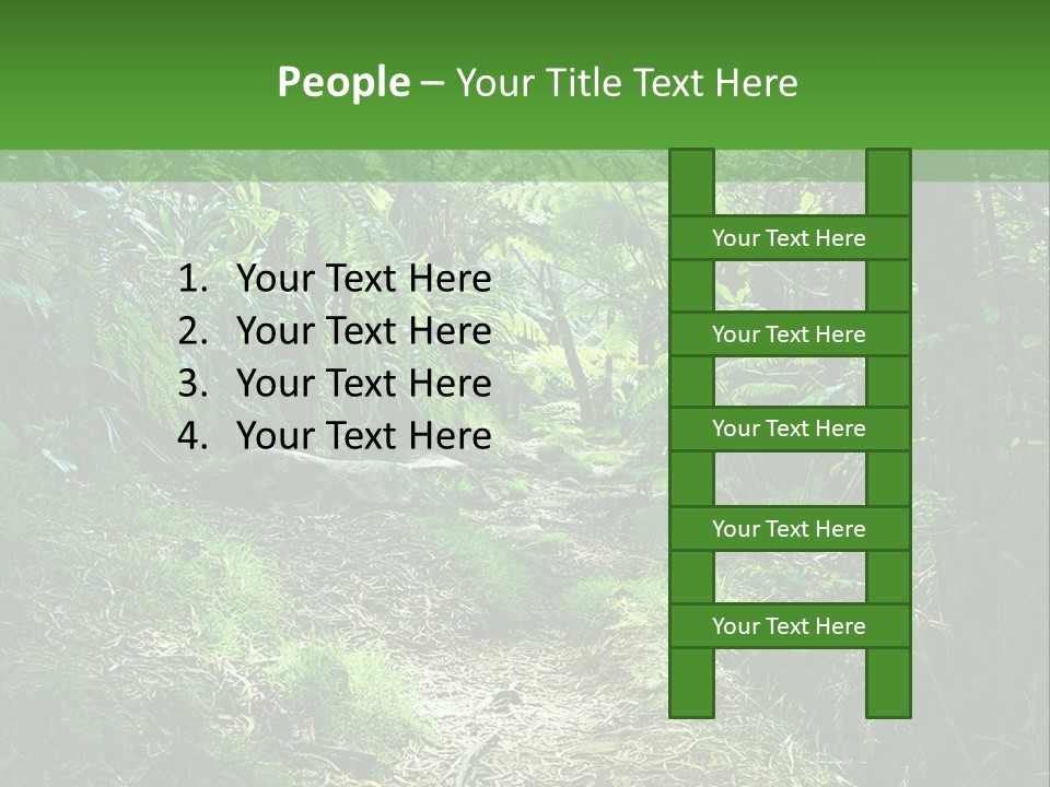 Mountain Preserve Meeting PowerPoint Template