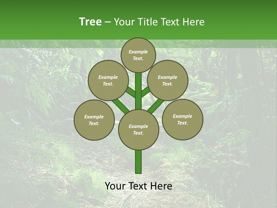 Mountain Preserve Meeting PowerPoint Template