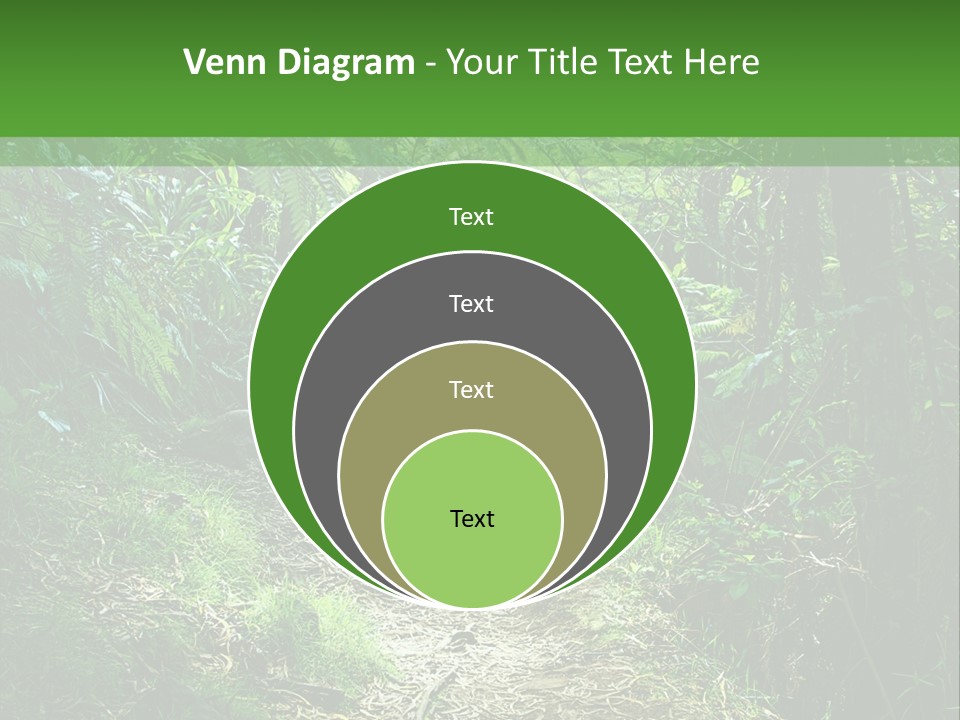 Mountain Preserve Meeting PowerPoint Template