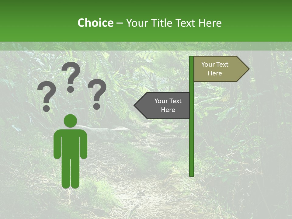 Mountain Preserve Meeting PowerPoint Template