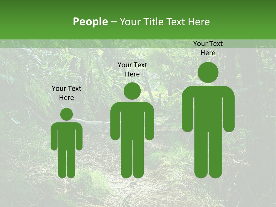 Mountain Preserve Meeting PowerPoint Template