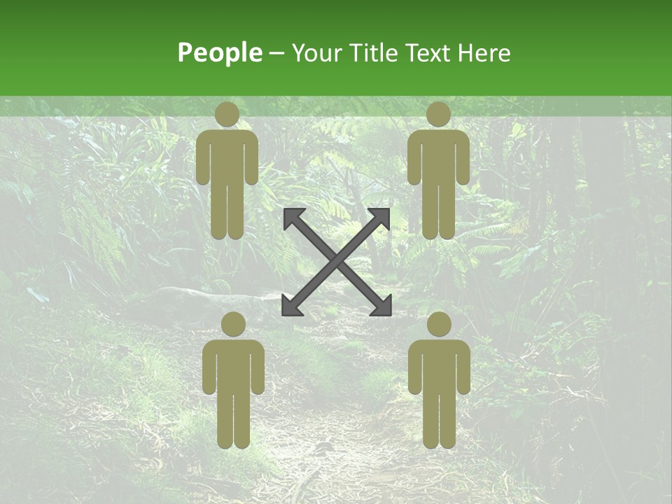 Mountain Preserve Meeting PowerPoint Template