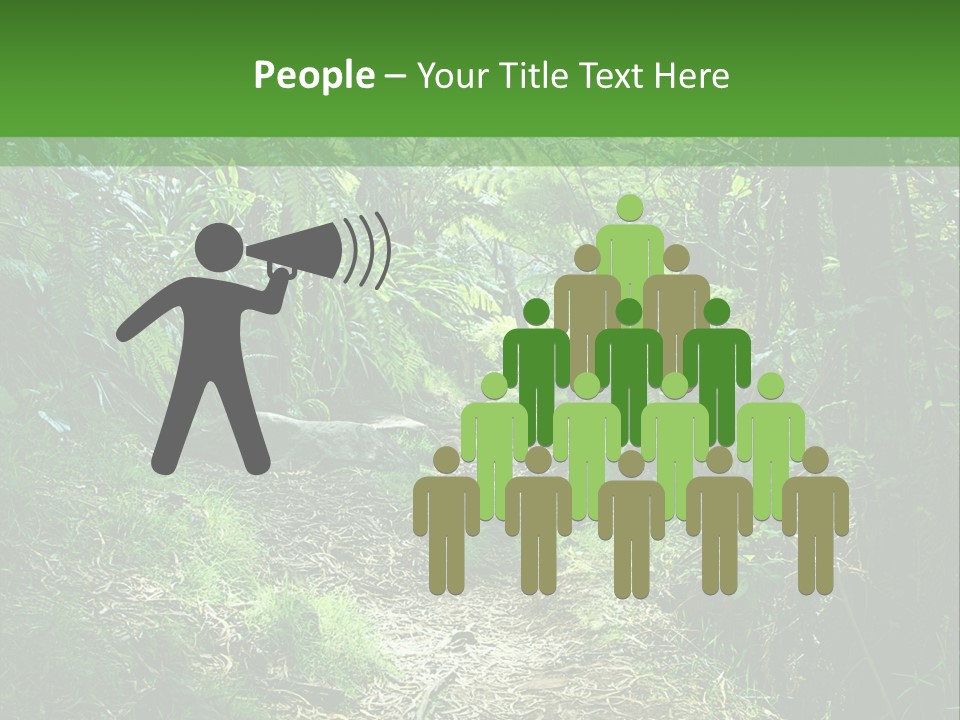 Mountain Preserve Meeting PowerPoint Template