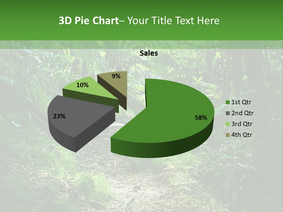 Mountain Preserve Meeting PowerPoint Template