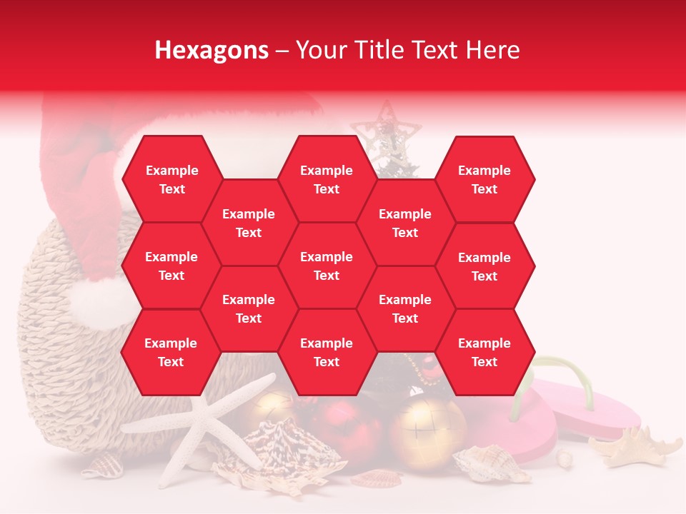 Glass Seashell Leisure PowerPoint Template