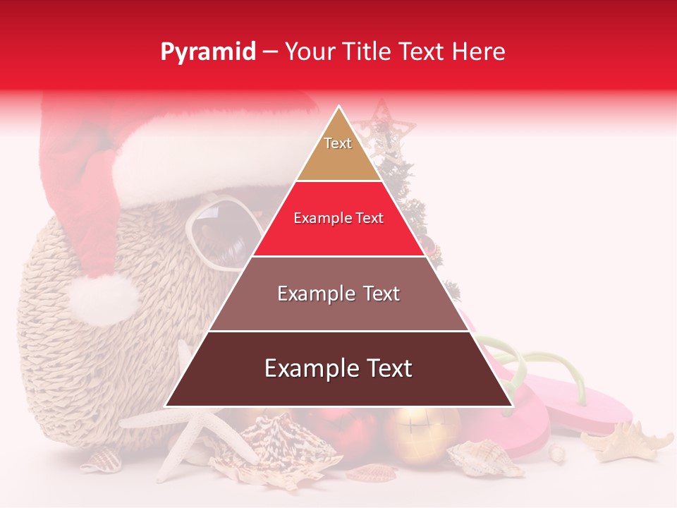 Glass Seashell Leisure PowerPoint Template