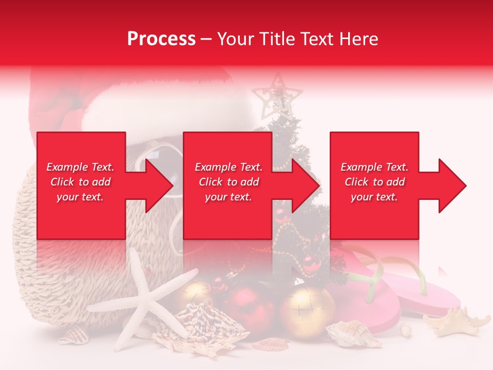 Glass Seashell Leisure PowerPoint Template