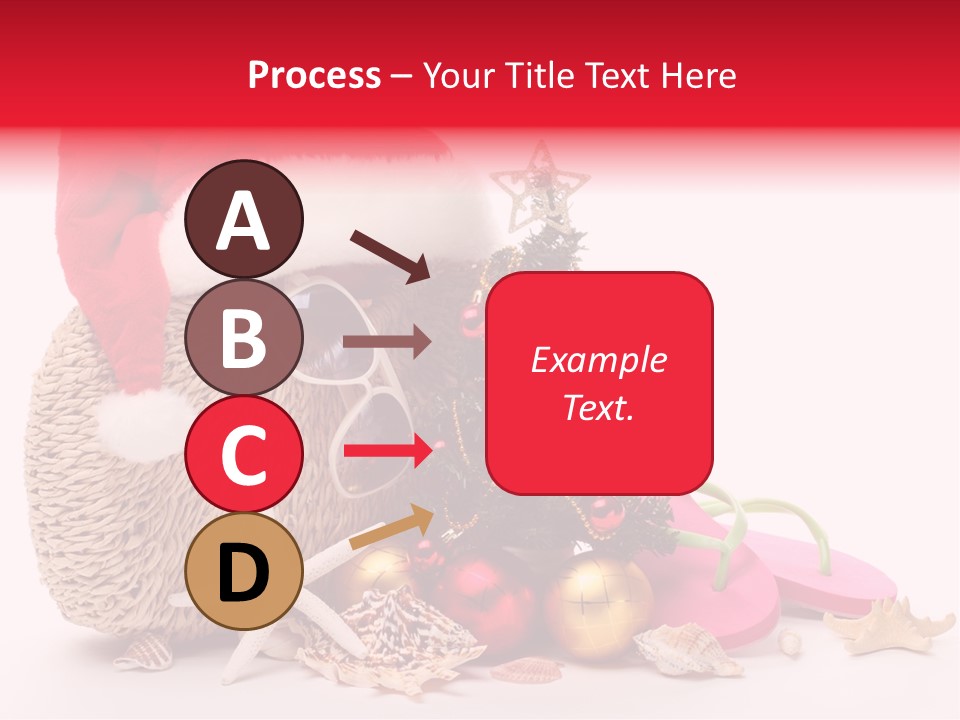 Glass Seashell Leisure PowerPoint Template