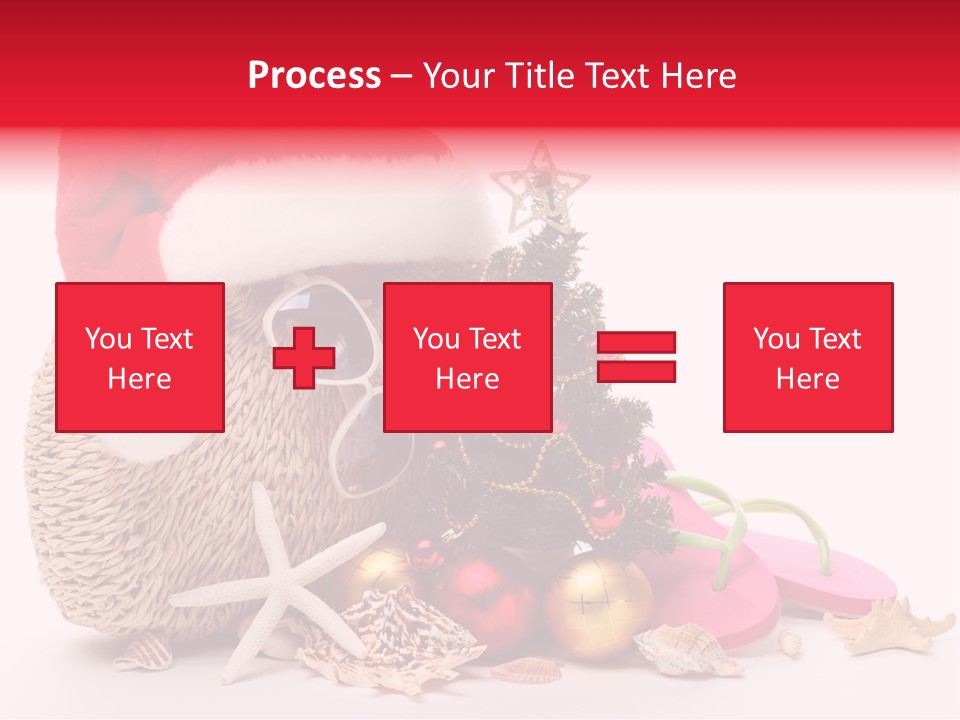 Glass Seashell Leisure PowerPoint Template