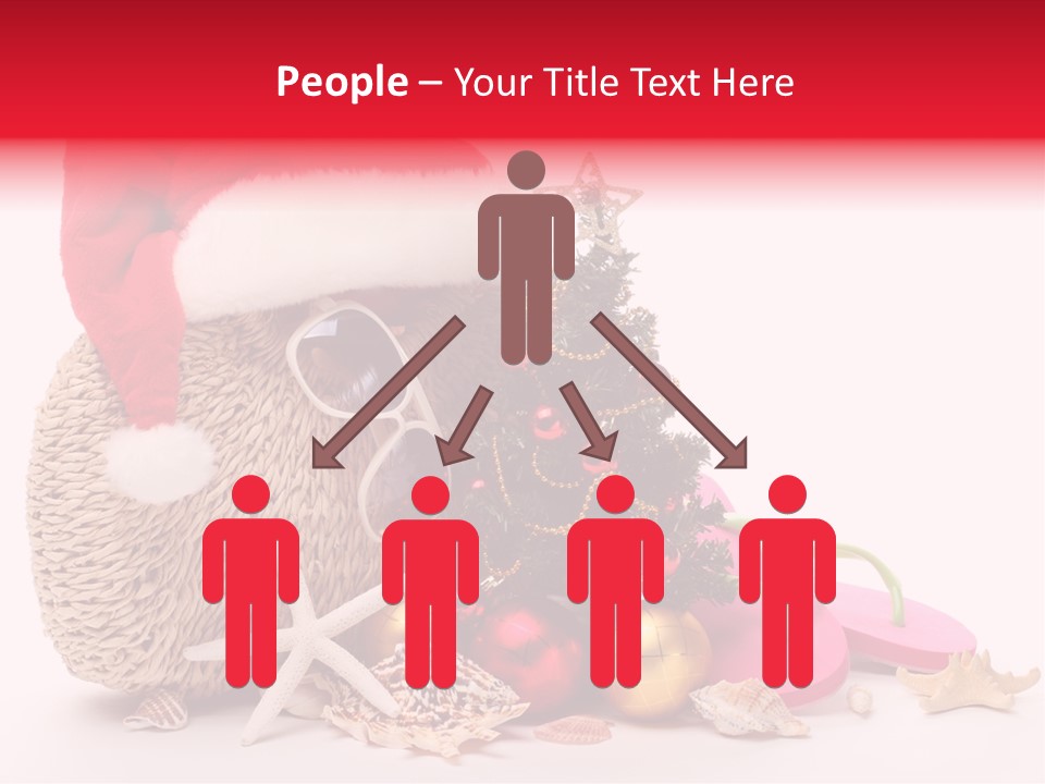 Glass Seashell Leisure PowerPoint Template