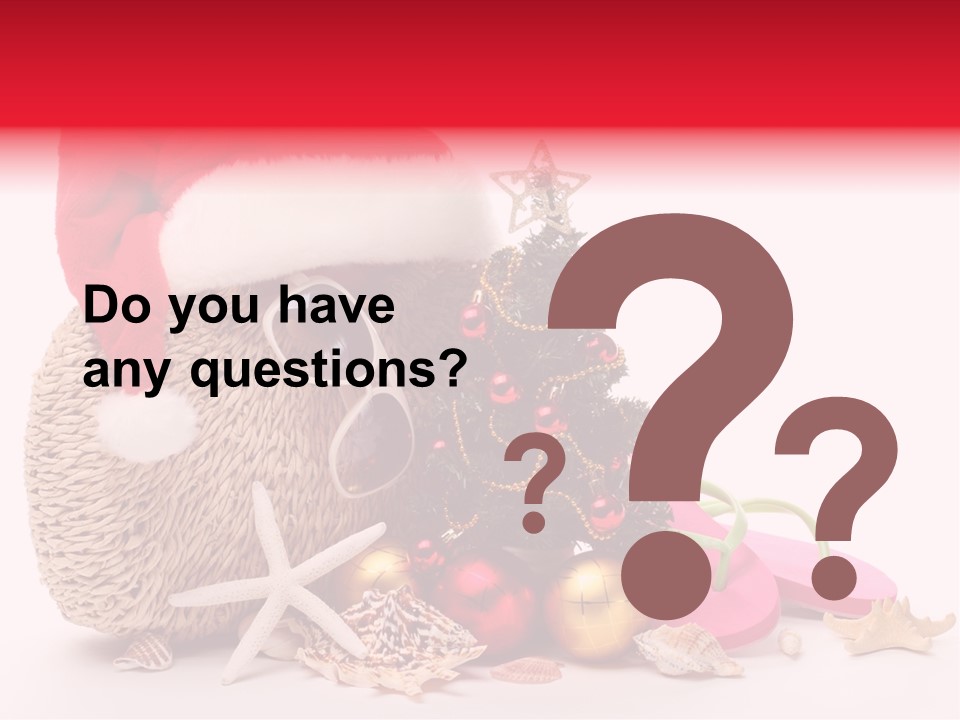 Glass Seashell Leisure PowerPoint Template