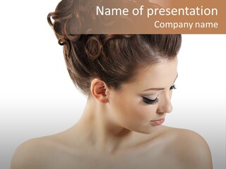 One Glamour Fashion PowerPoint Template