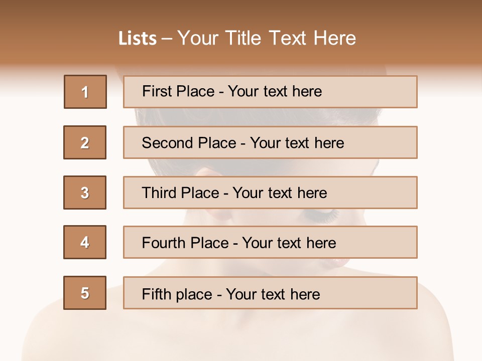One Glamour Fashion PowerPoint Template