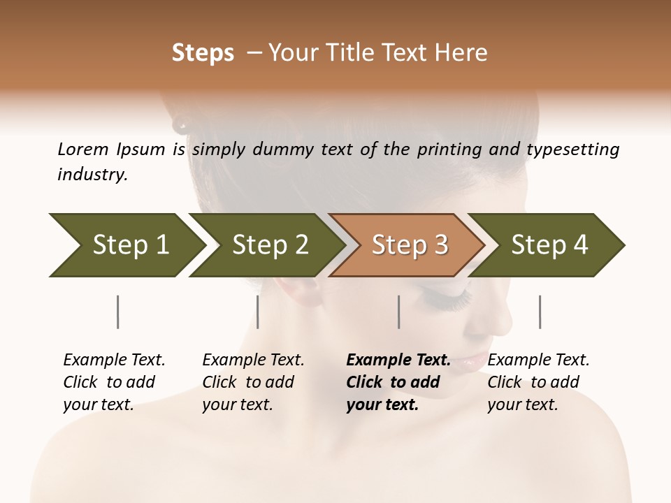 One Glamour Fashion PowerPoint Template