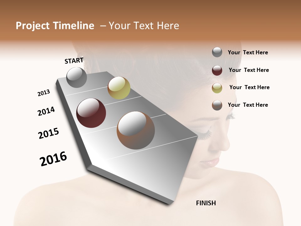One Glamour Fashion PowerPoint Template