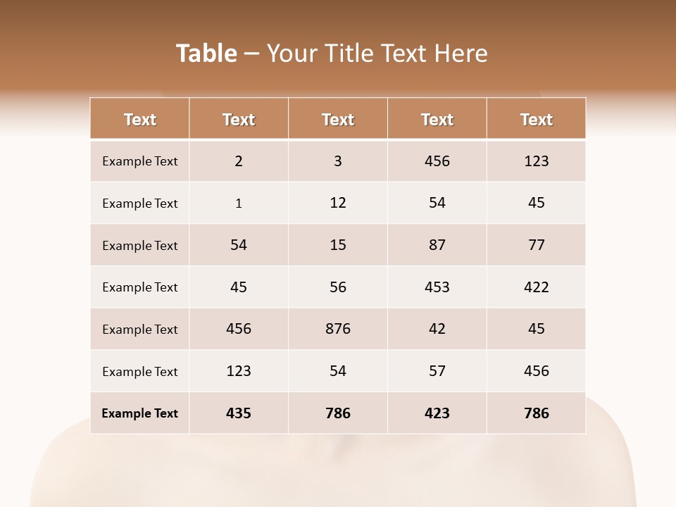 One Glamour Fashion PowerPoint Template