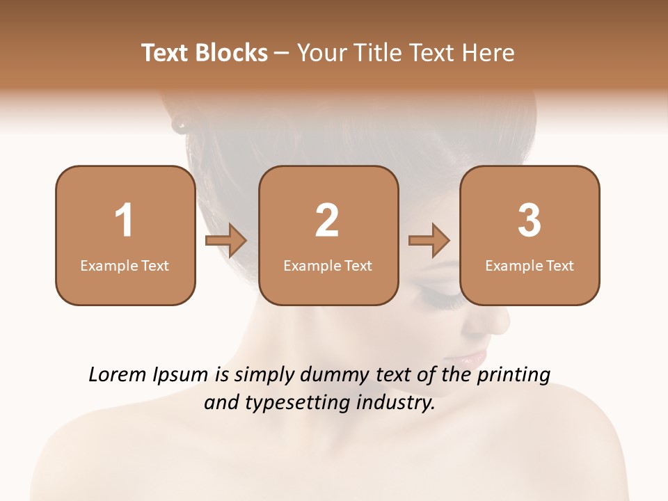 One Glamour Fashion PowerPoint Template