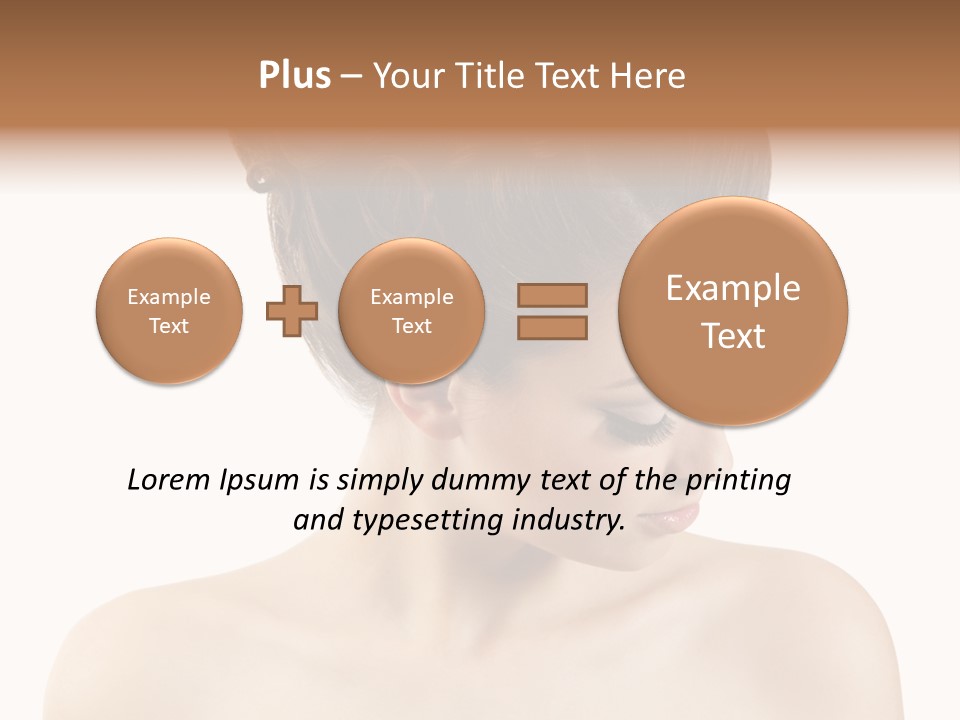 One Glamour Fashion PowerPoint Template