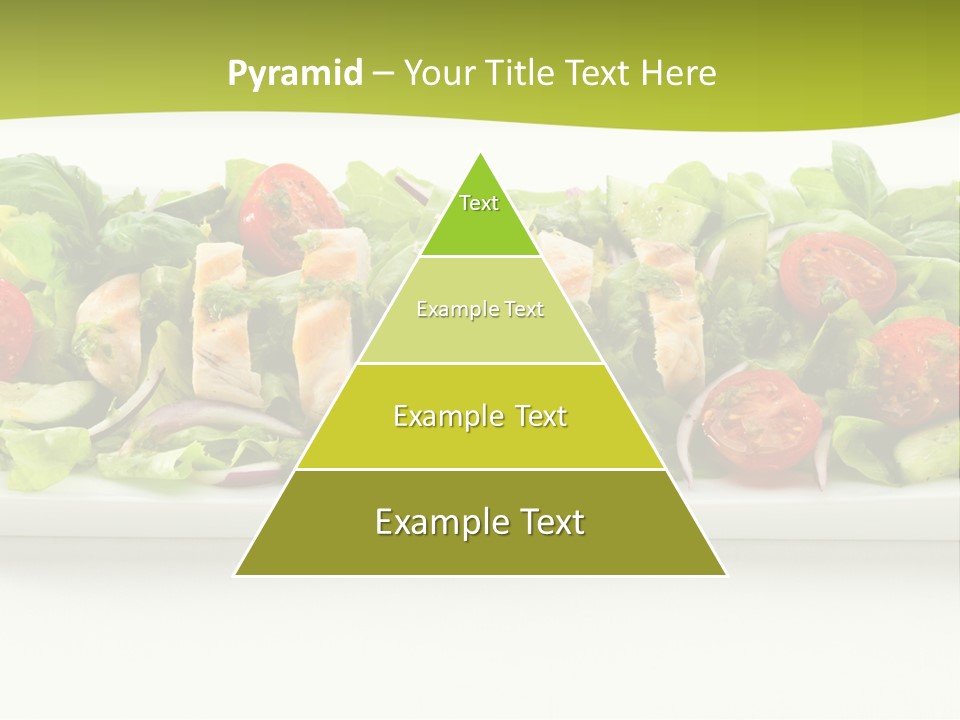 White White Meat Cucumber PowerPoint Template