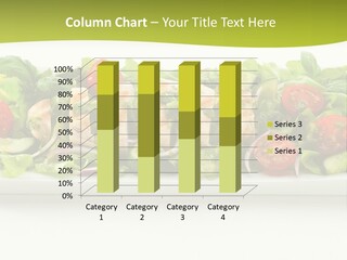 White White Meat Cucumber PowerPoint Template