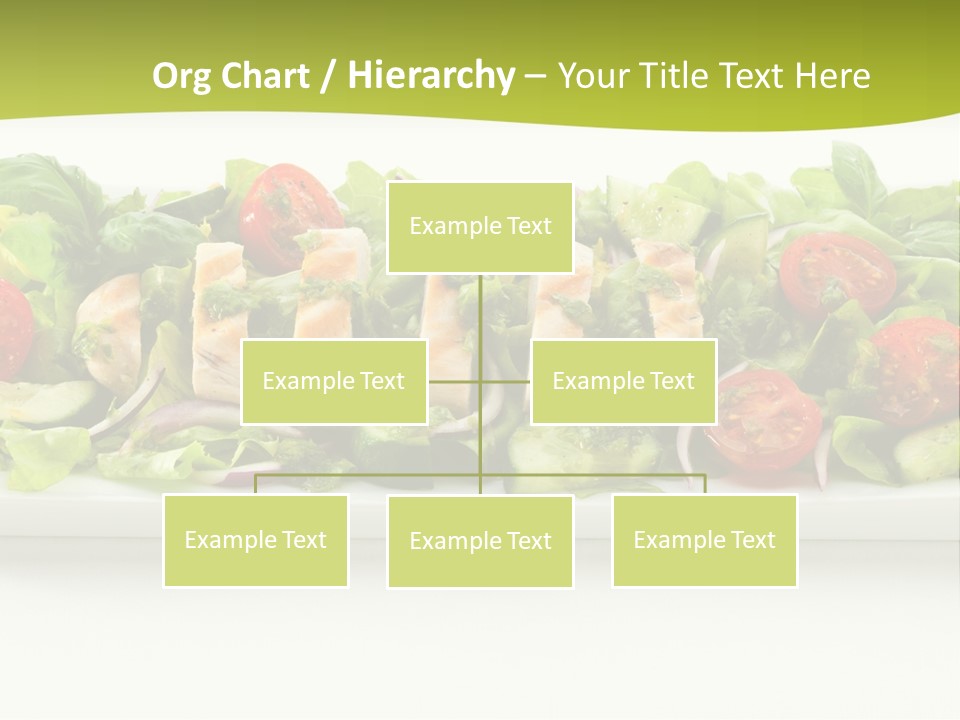 White White Meat Cucumber PowerPoint Template