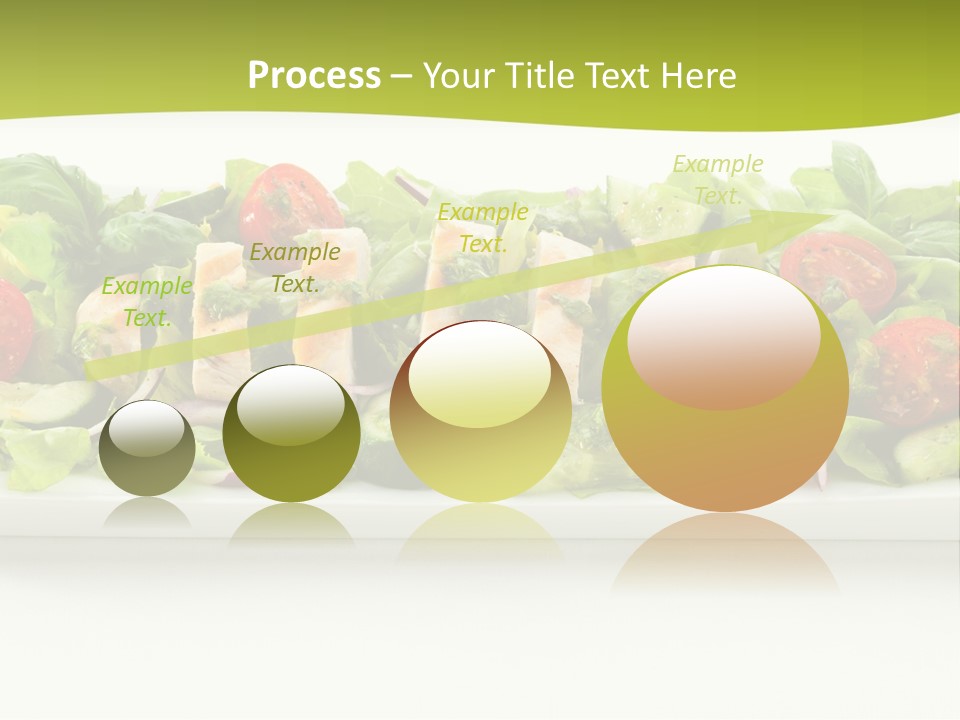 White White Meat Cucumber PowerPoint Template