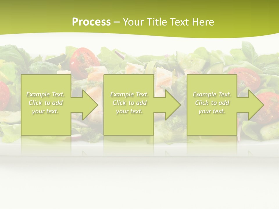 White White Meat Cucumber PowerPoint Template