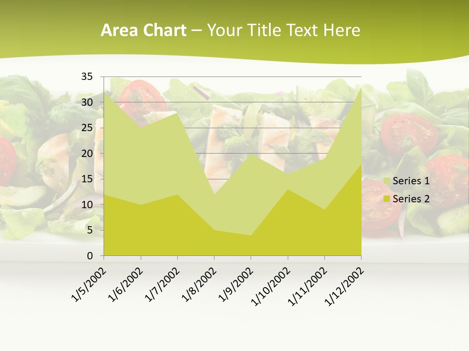 White White Meat Cucumber PowerPoint Template