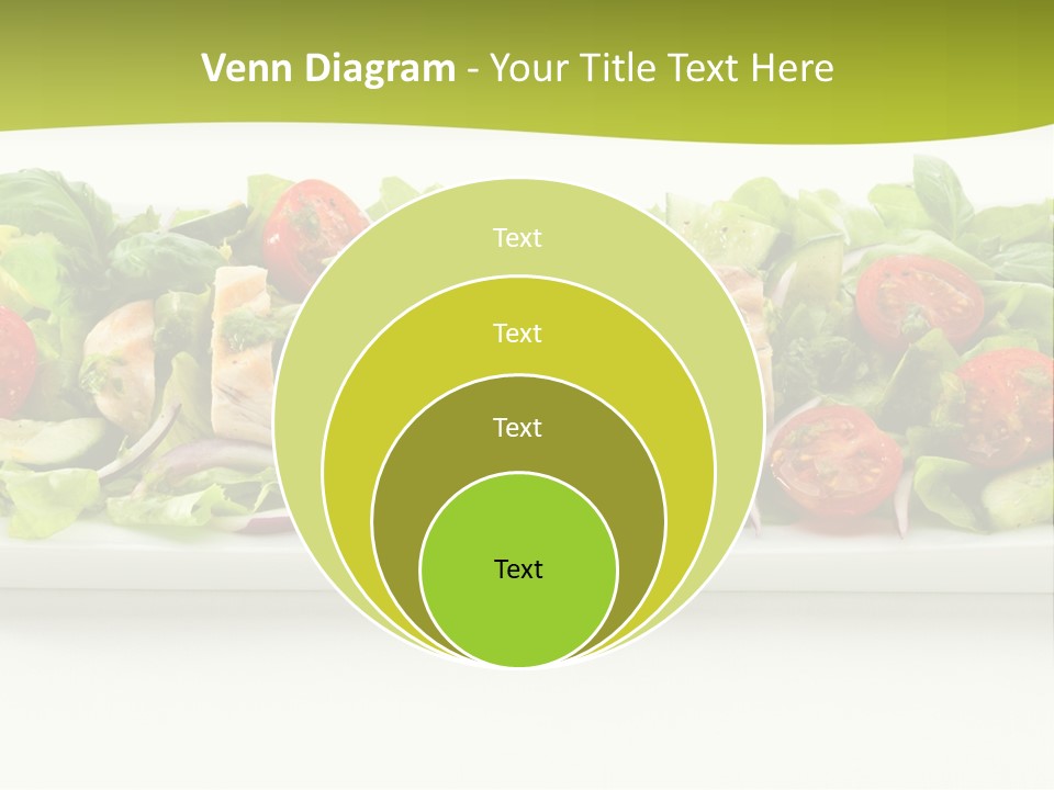 White White Meat Cucumber PowerPoint Template