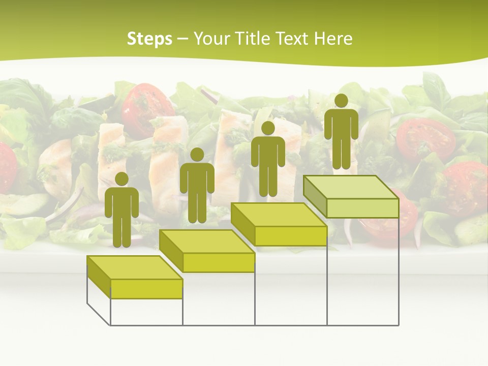 White White Meat Cucumber PowerPoint Template
