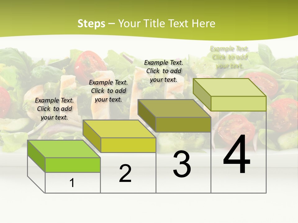 White White Meat Cucumber PowerPoint Template