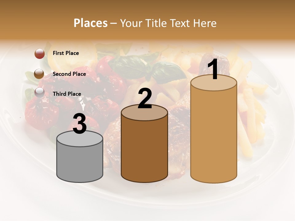 Drumstick Calorie Roast PowerPoint Template