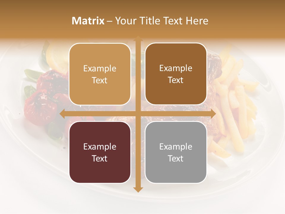 Drumstick Calorie Roast PowerPoint Template