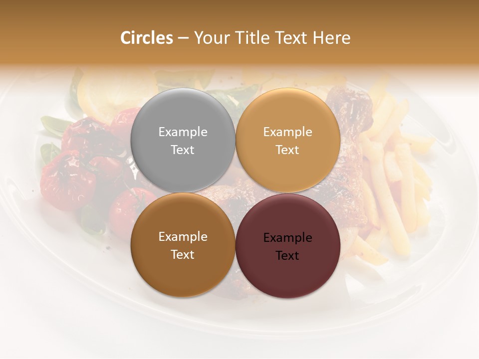 Drumstick Calorie Roast PowerPoint Template