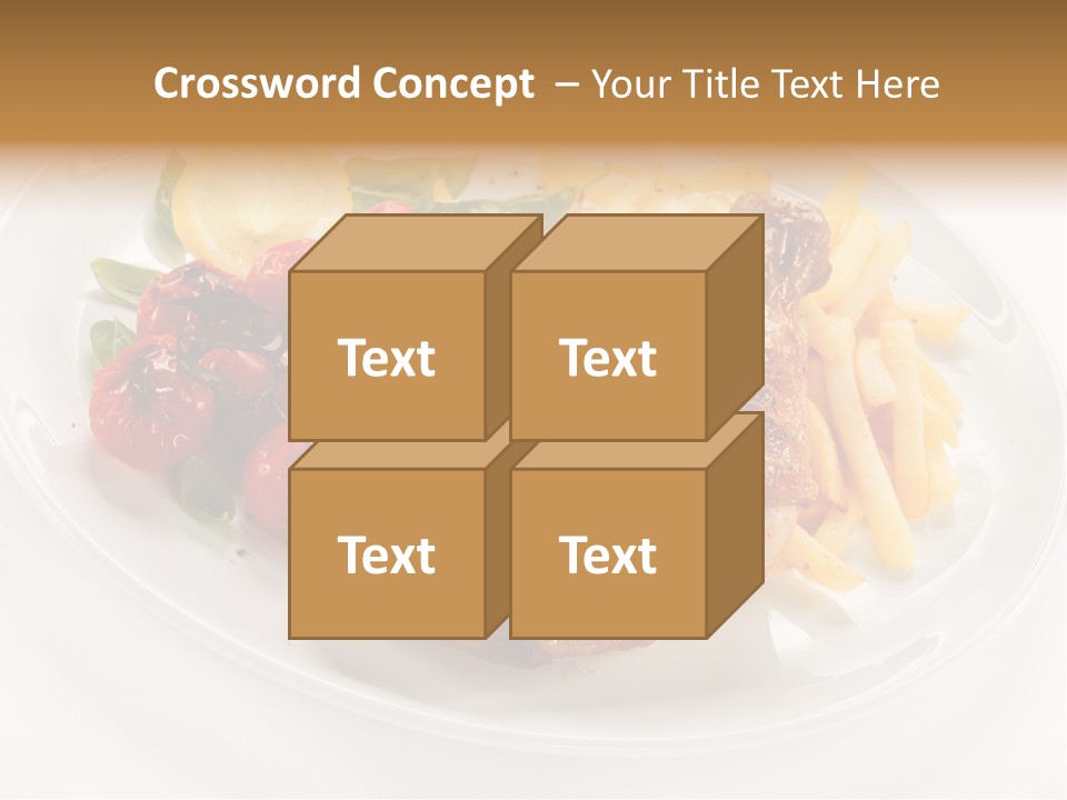 Drumstick Calorie Roast PowerPoint Template