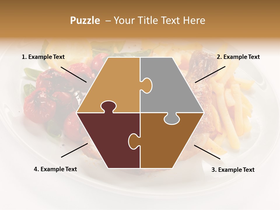 Drumstick Calorie Roast PowerPoint Template