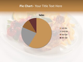 Drumstick Calorie Roast PowerPoint Template