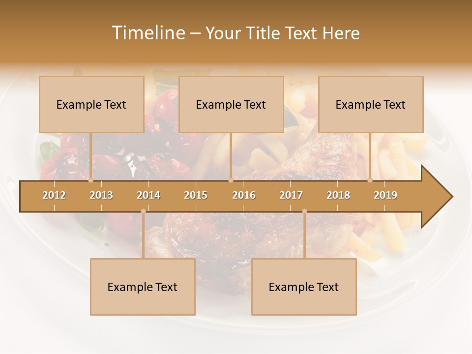 Drumstick Calorie Roast PowerPoint Template