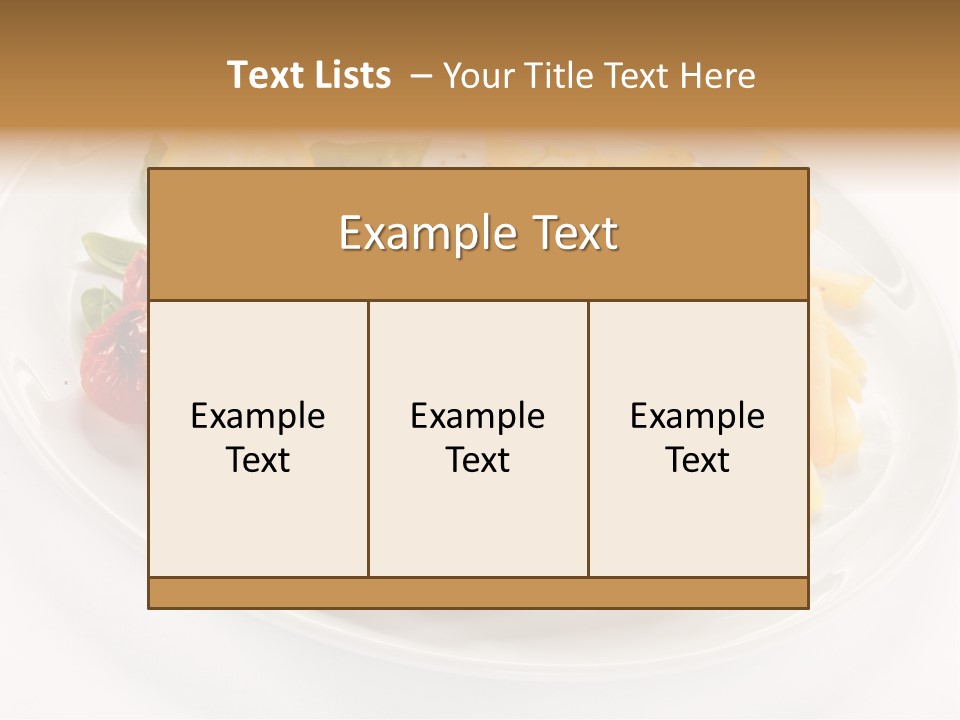 Drumstick Calorie Roast PowerPoint Template
