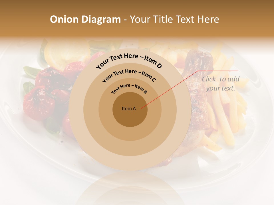 Drumstick Calorie Roast PowerPoint Template
