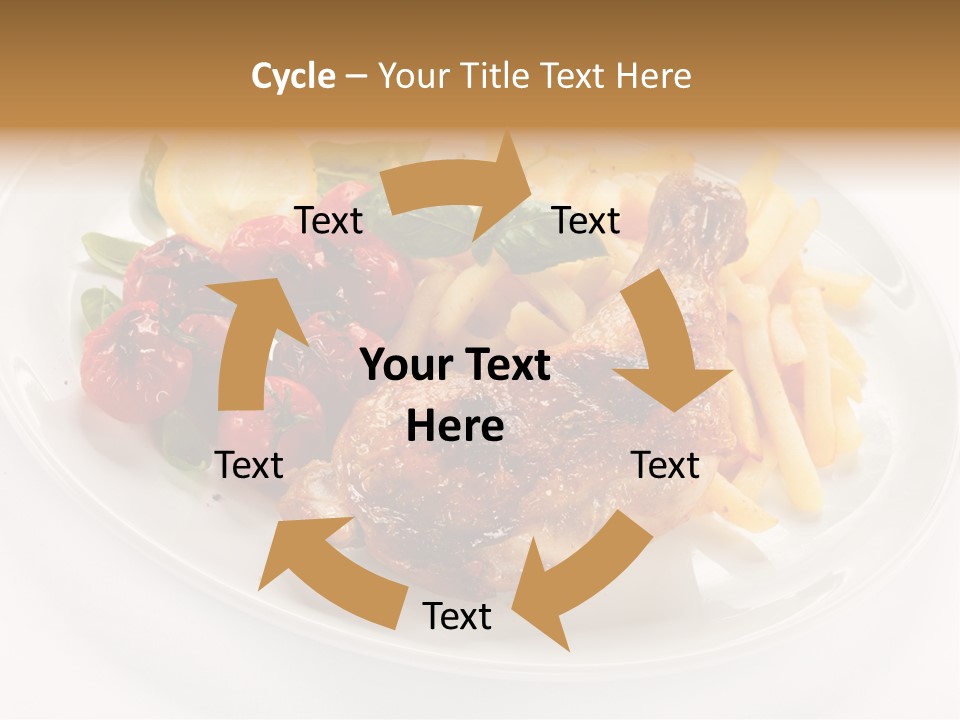Drumstick Calorie Roast PowerPoint Template
