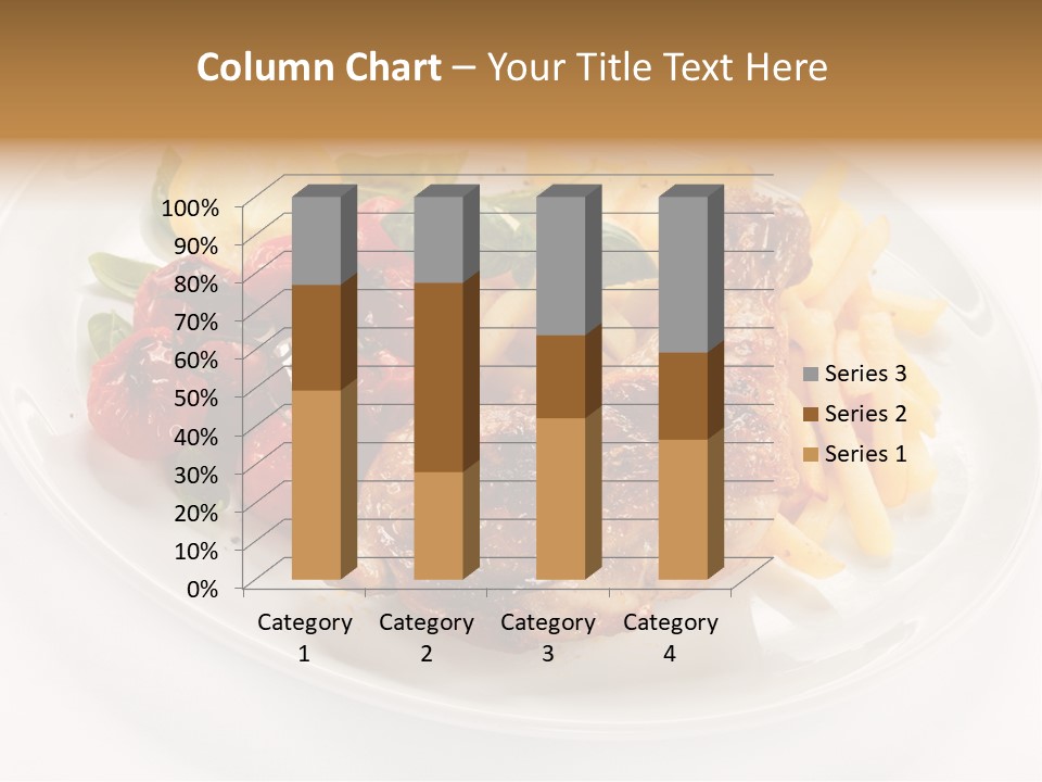 Drumstick Calorie Roast PowerPoint Template