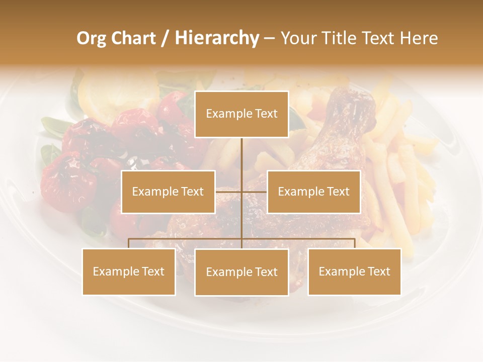 Drumstick Calorie Roast PowerPoint Template