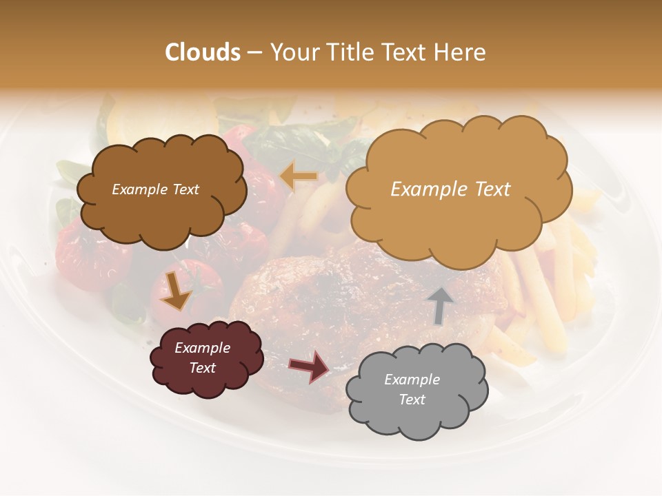 Drumstick Calorie Roast PowerPoint Template