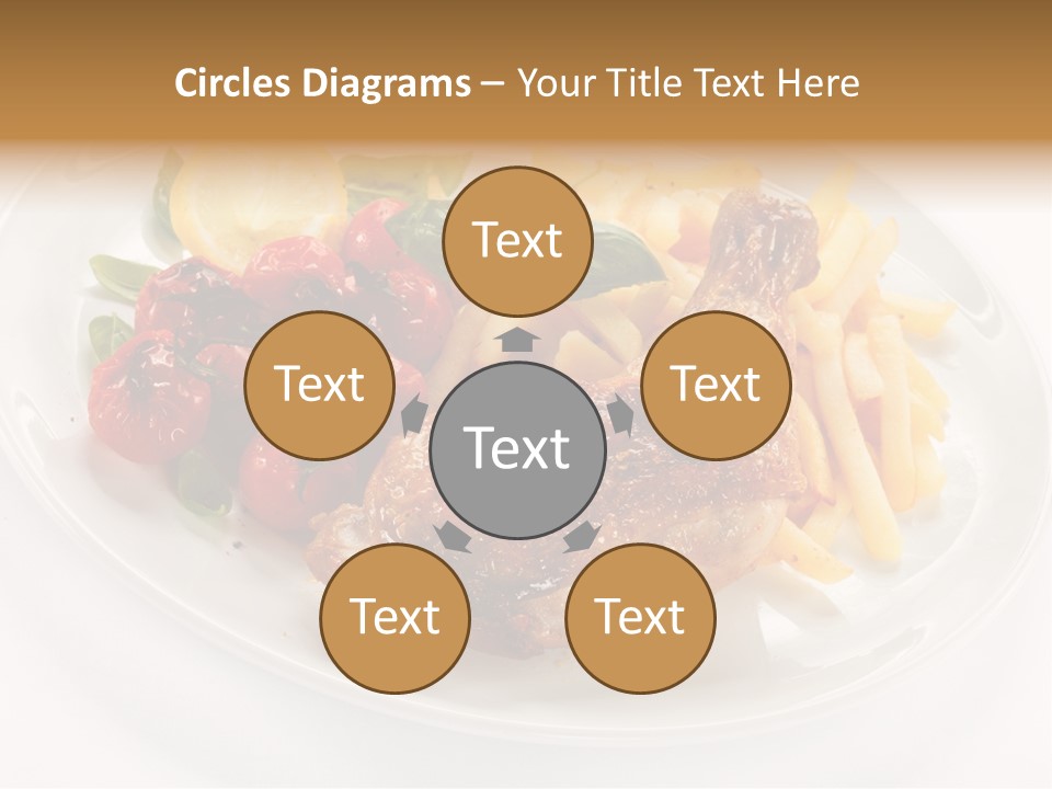 Drumstick Calorie Roast PowerPoint Template