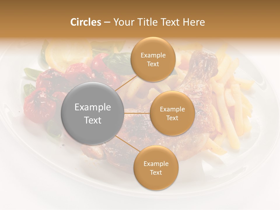 Drumstick Calorie Roast PowerPoint Template