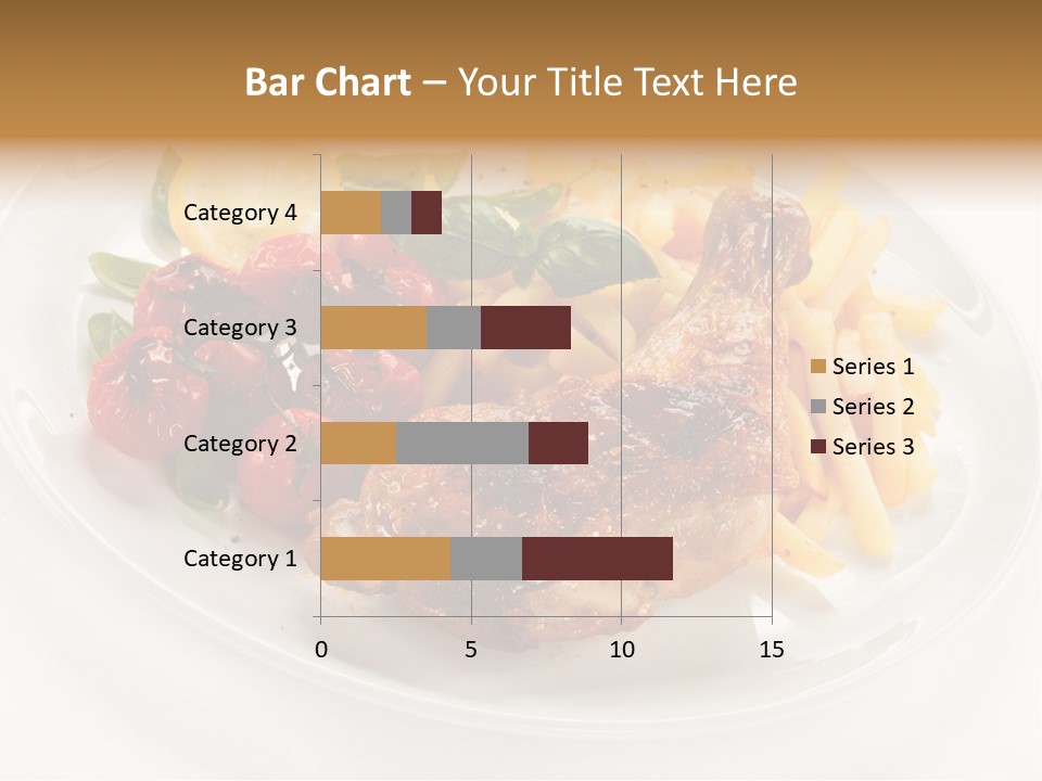 Drumstick Calorie Roast PowerPoint Template